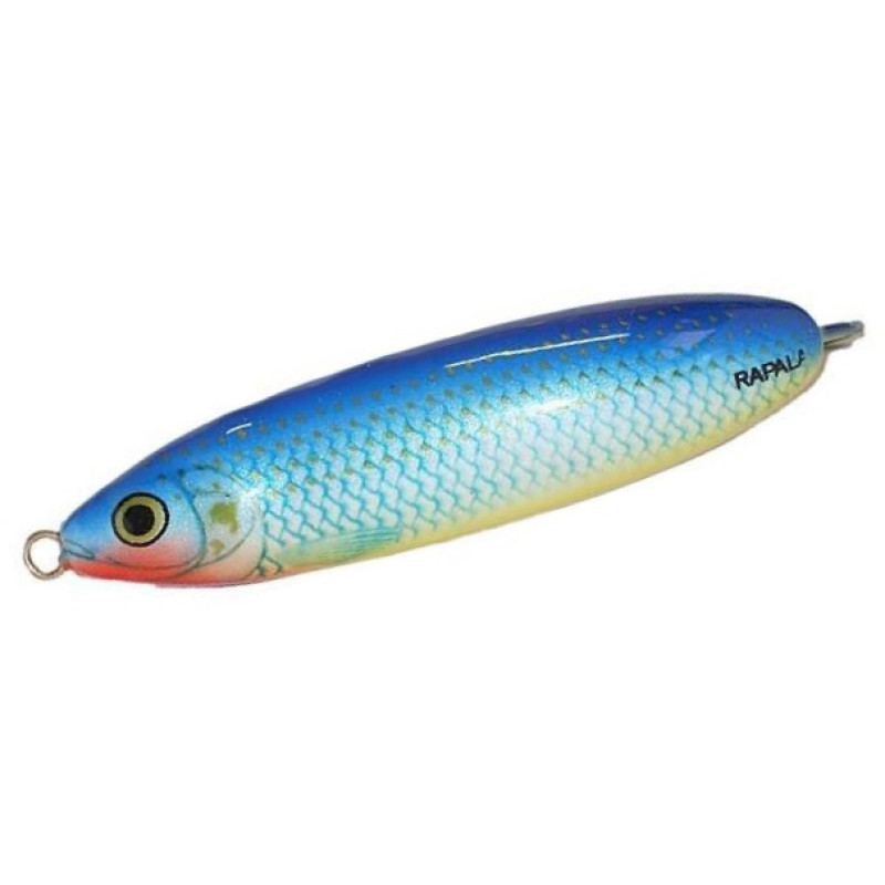  Блешня незачіпляйка Rapala Minnow Spoon 80мм 22г (RMS08 BSH)