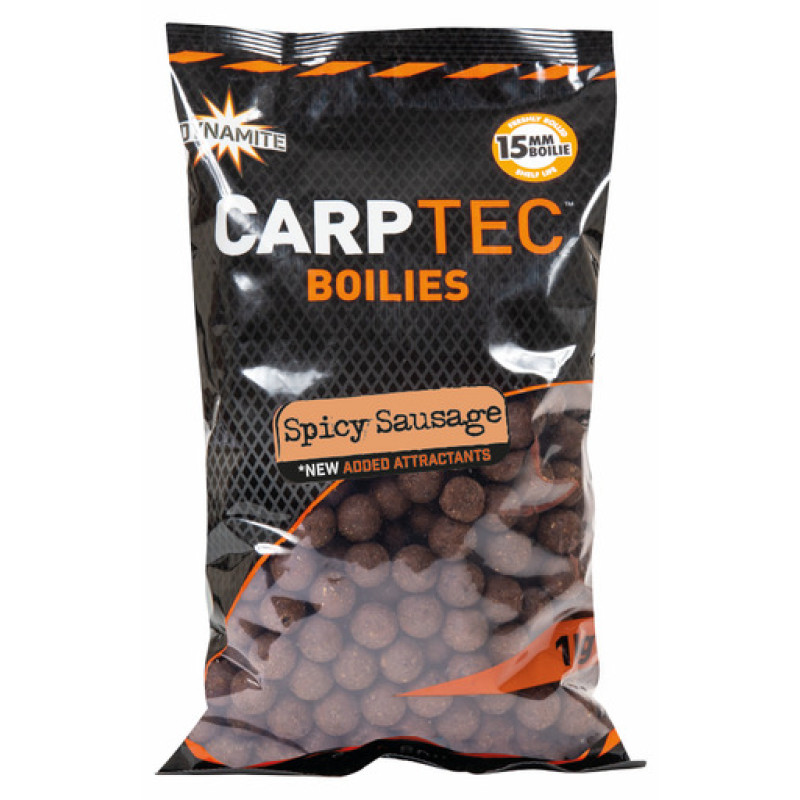 Бойли Dynamite Baits Carp-Tec - Spicy Sausage 20mm 1kg (DY1159)