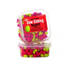 М'який насадочний пеллетс Dynamite Baits Slow Sinking Nuggets Yellow & Red Fishmeal - DY356