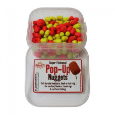 М'який насадочний пеллетс Dynamite Baits PopUp Nuggets Yellow & Red Fishmeal - DY358