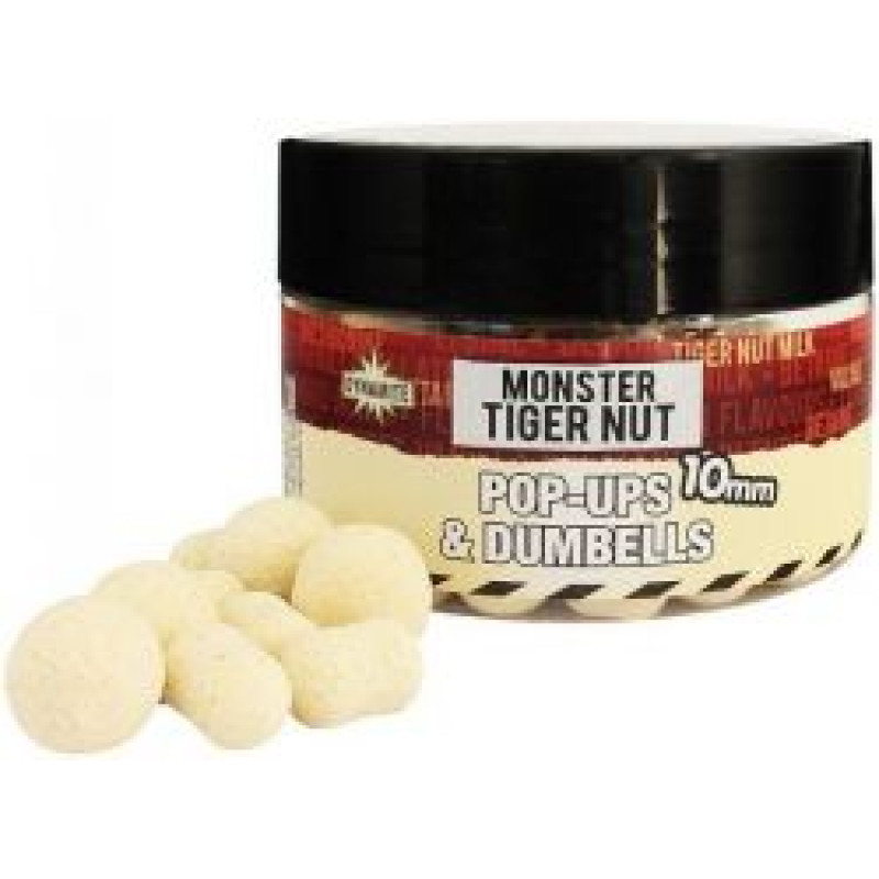Бойли плаваючі DYNAMITE BAITS Tigernut - White Fluro Pop-Up 15mm - DY957