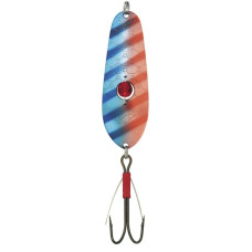 Блешня KUUSAMO Rasanen с бусінкою, weedless 70 мм 20 гр R/BLU/R-S